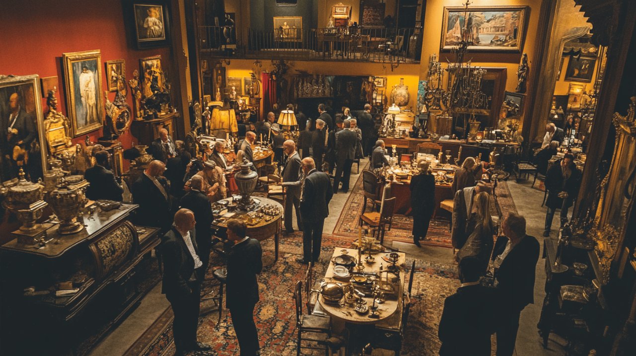 L'évolution des ventes par adjudication dans le monde des antiquités françaises